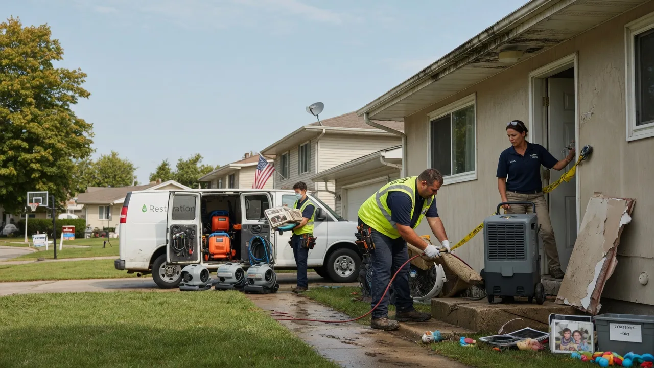 Water Damage Restoration in Vowinckel, PA near me
